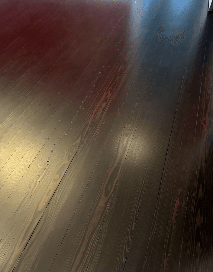 Flooring project 7 — refinishing or installation work.