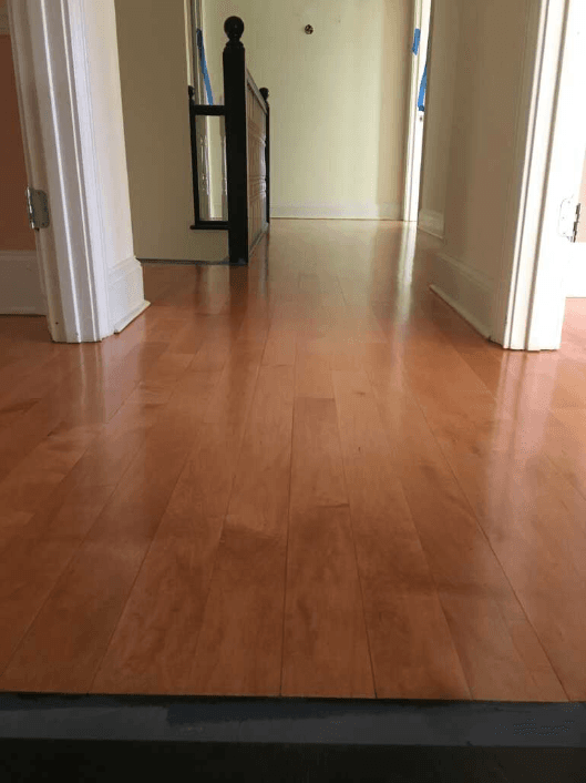 Flooring project 9 — refinishing or installation work.