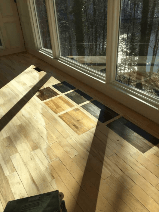 Flooring project 14 — refinishing or installation work.