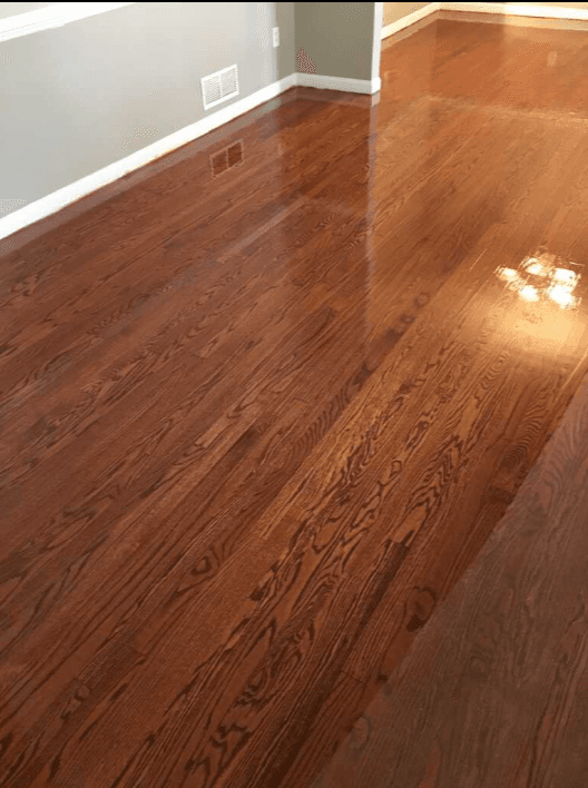 Flooring project 16 — refinishing or installation work.