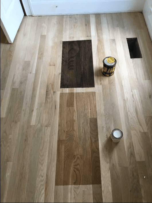 Flooring project 17 — refinishing or installation work.