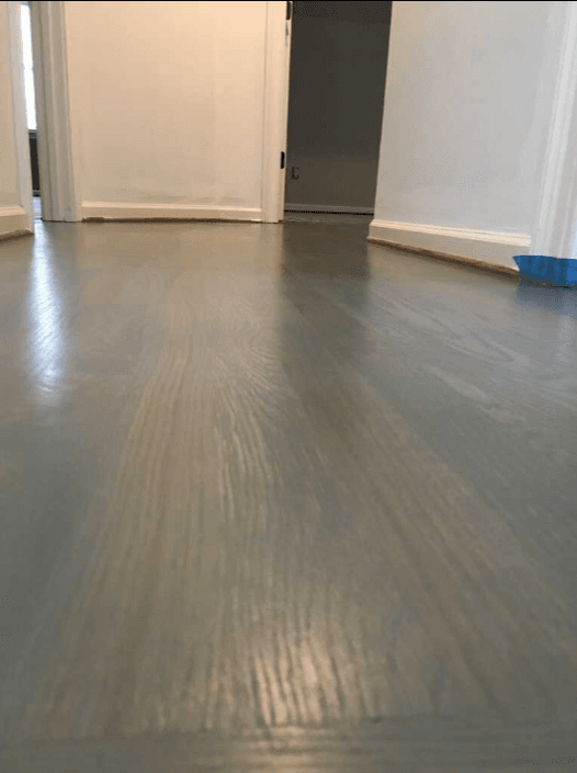 Flooring project 18 — refinishing or installation work.
